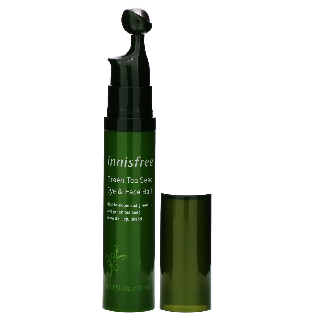 Roll-on hydratant intensif pour les yeux "Green Tea Seed Eye & Face Ball" - 10 ml - Jasumin