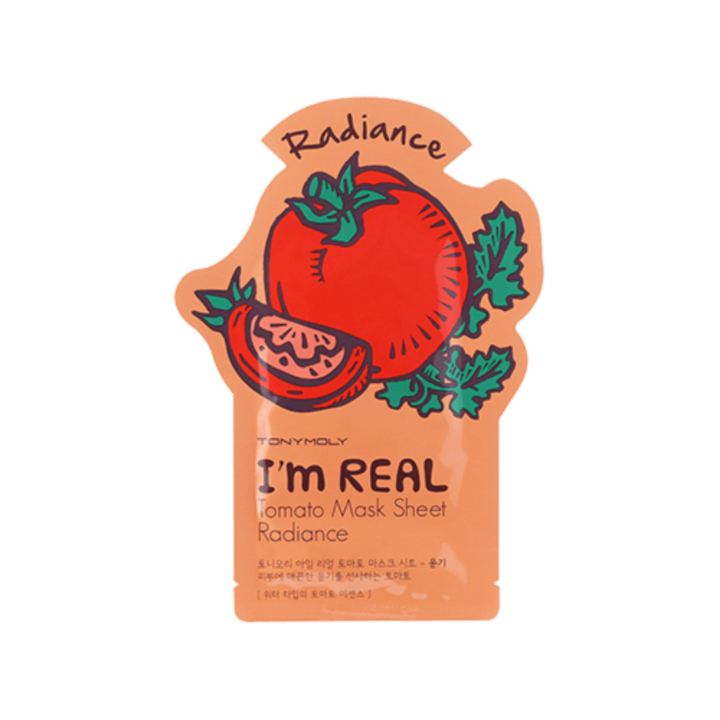 Masque visage "I'm real tomatoe" teint éclatant - Jasumin