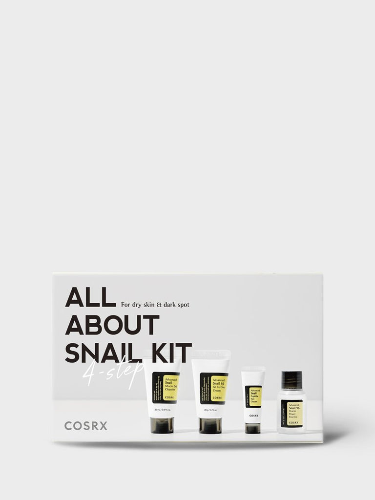 Kit routine tout en un "all about snail kit" - Jasumin