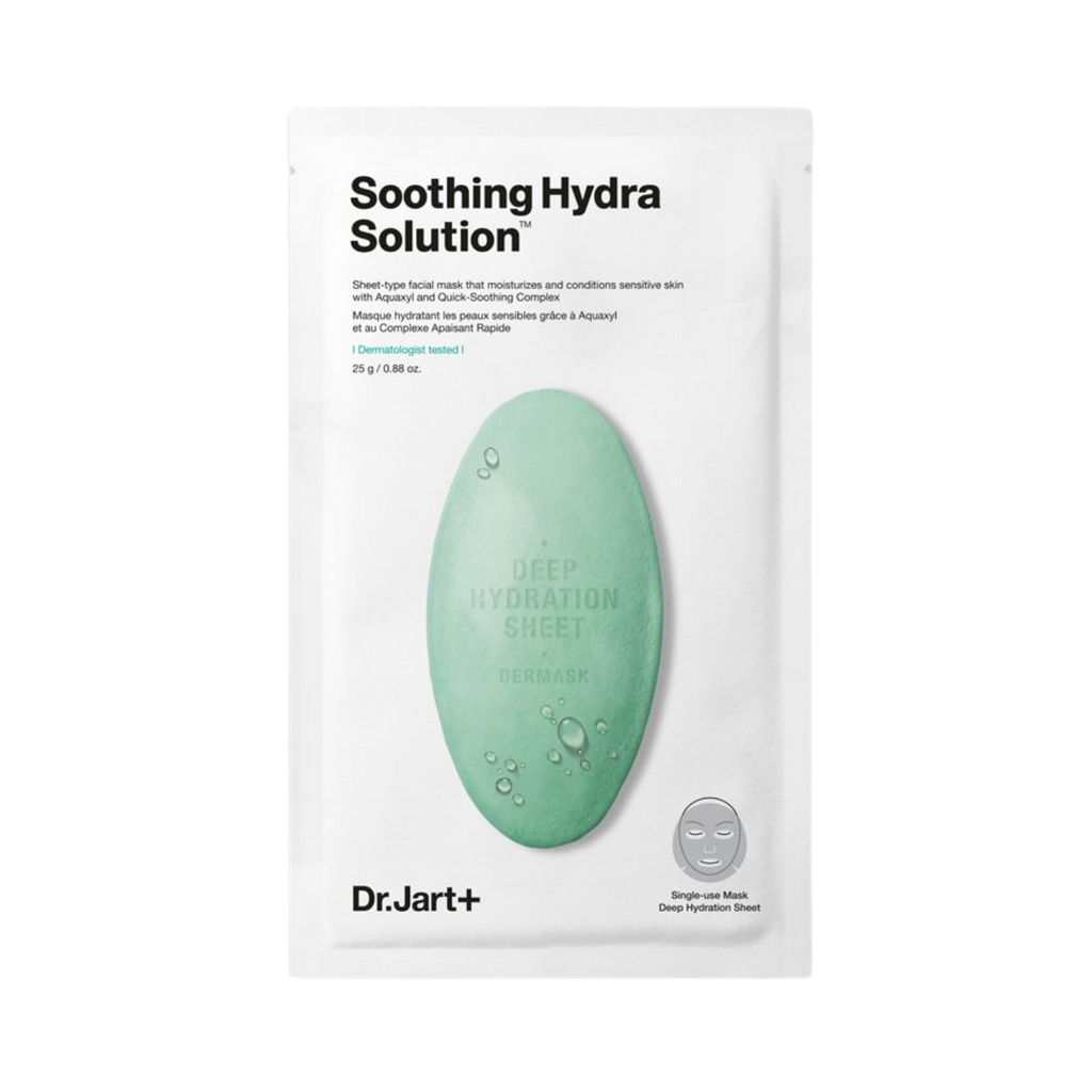 Masque "Dermask Soothing Hydra Solution" hydratant et apaisant - Jasumin