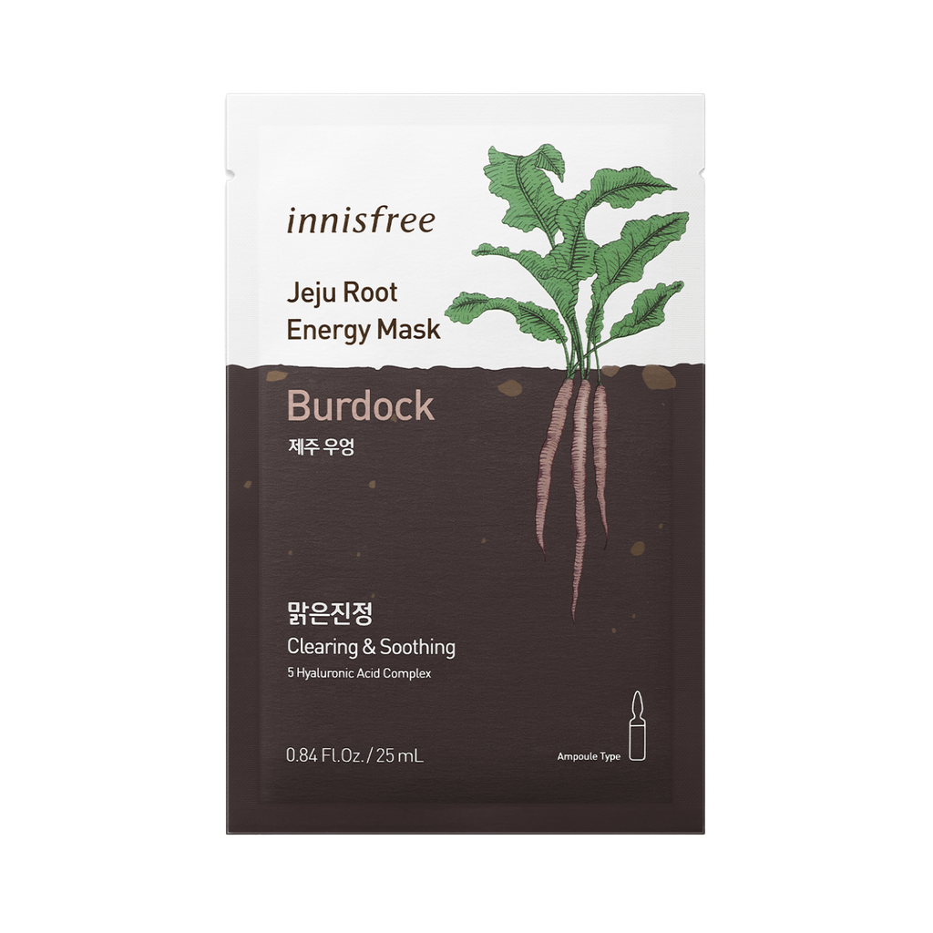 Masque Racine de Jeju au gingembre ( énergisant et nourrissant ) " Jeju Root Energy Mask Ginger"  - 25 ml - Jasumin