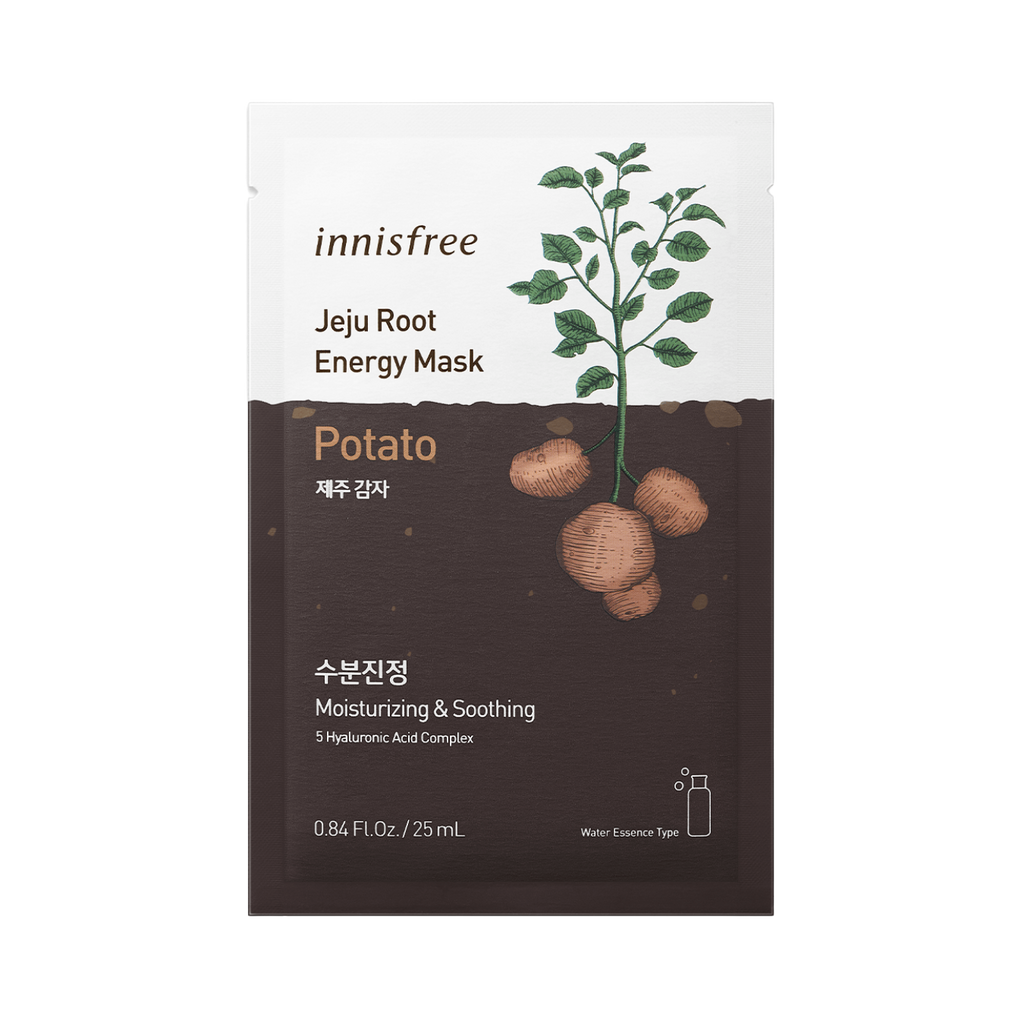 Masque Racine de Jeju à la racine de lotus ( peau lisse et revitalisée ) " Jeju Root Energy Mask Lotus Root "  - 25 ml - Jasumin
