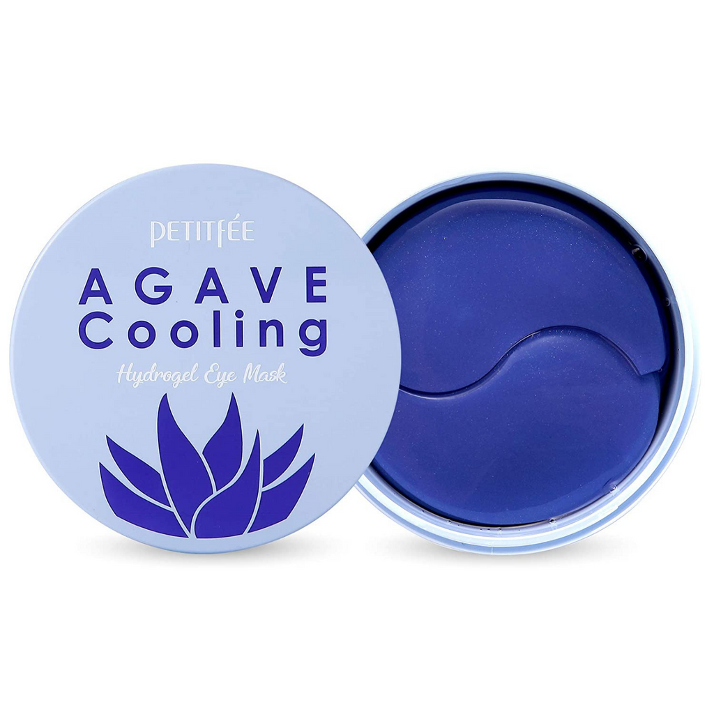Patch hydrogel pour les yeux  à l'agave et spiruline "AGAVE Cooling Hydrogel Eye Mask" - 60 patchs - Jasumin